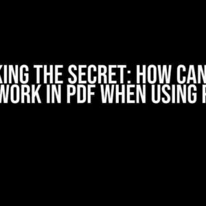 Unlocking the Secret: How Can I Make Links Work in PDF When Using PDF.js?